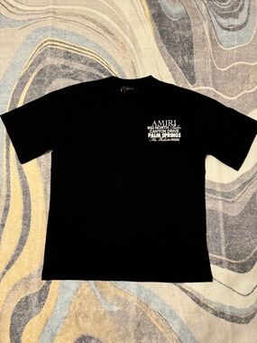 Amiri Palm Springs Bones Tee Mens Size Large